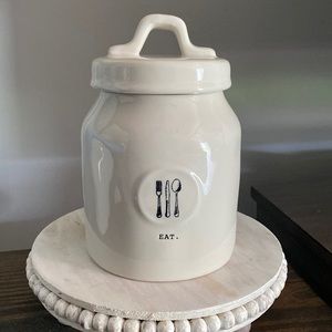 Rae Dunn EAT. Canister